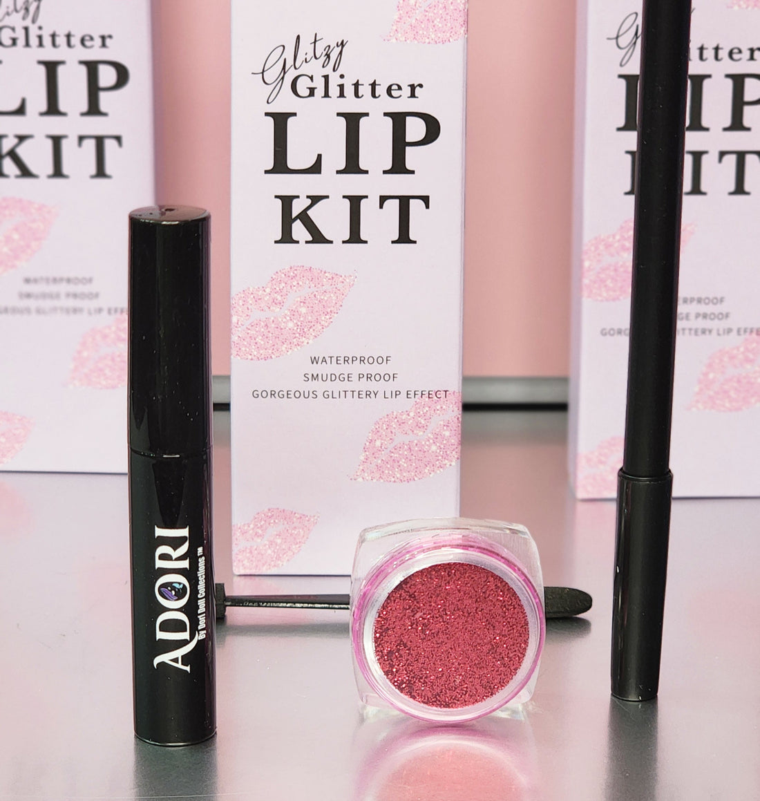 Glitzy Glitter lip kit